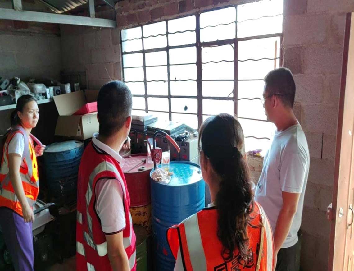 宁洱勐先驻点库房清静检查